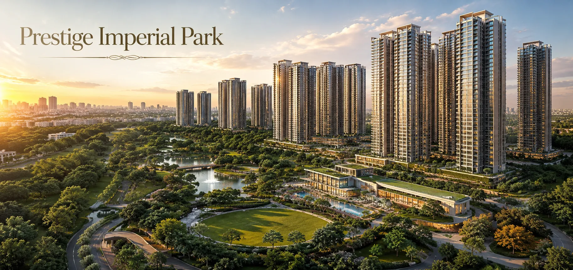 Prestige Imperial Park Night View