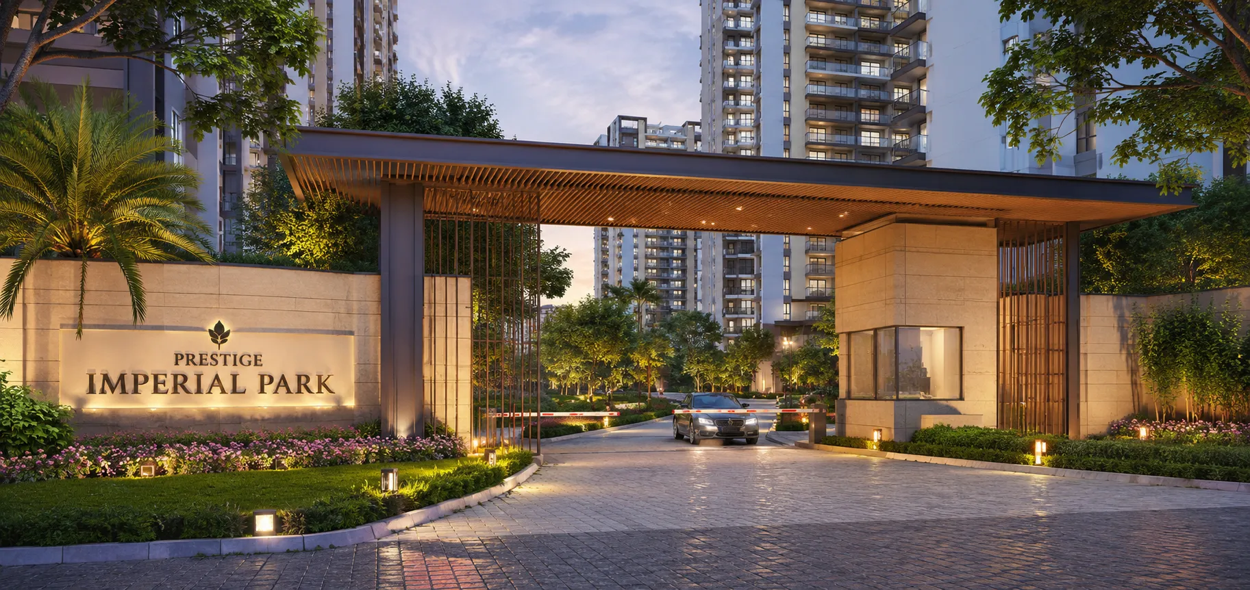 Prestige Imperial Park Night View