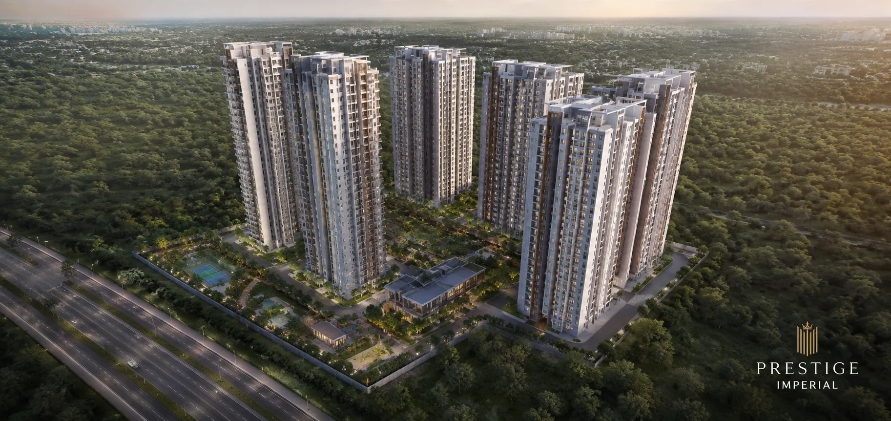 Prestige Imperial Park Tower View