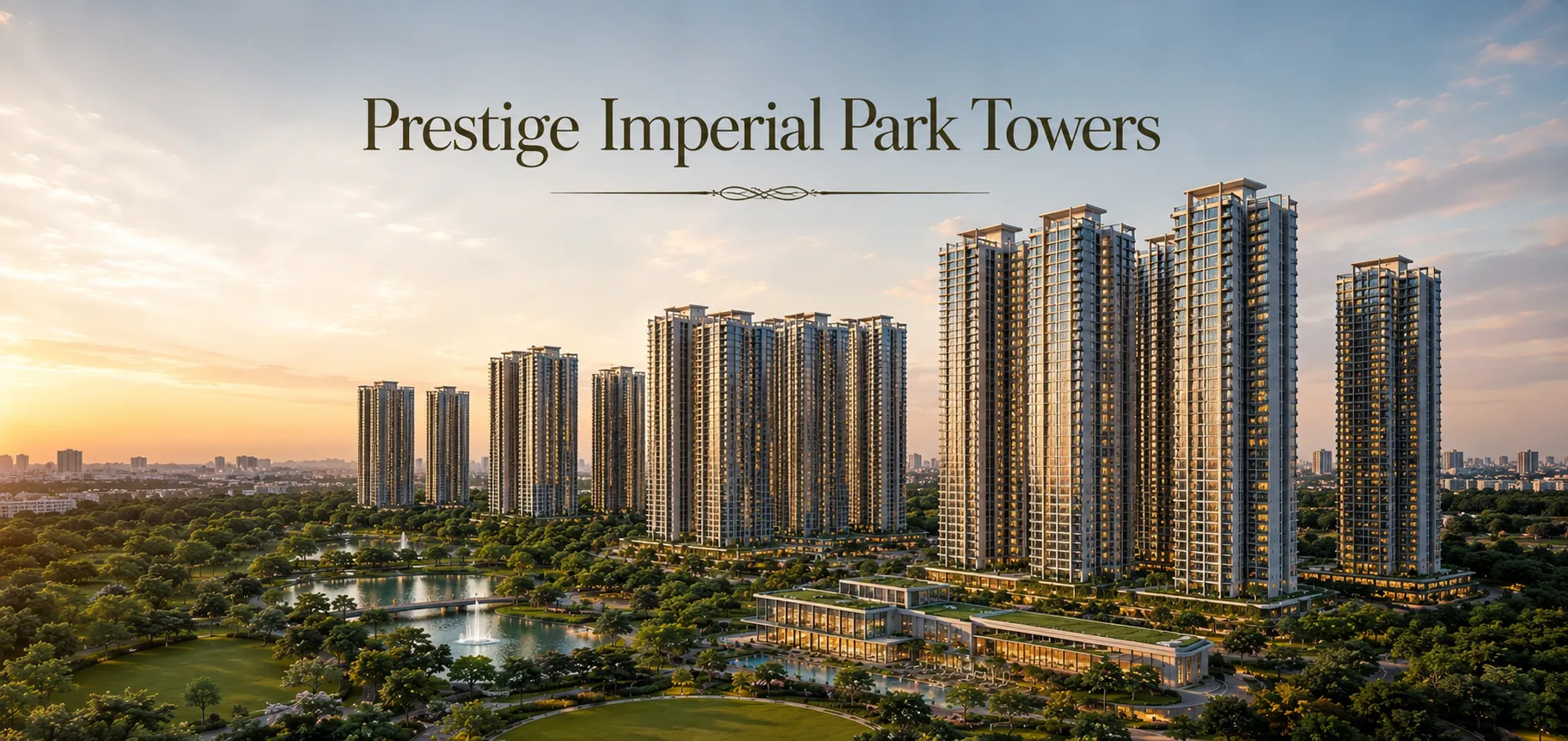 Prestige Imperial Park Swimming Pool View